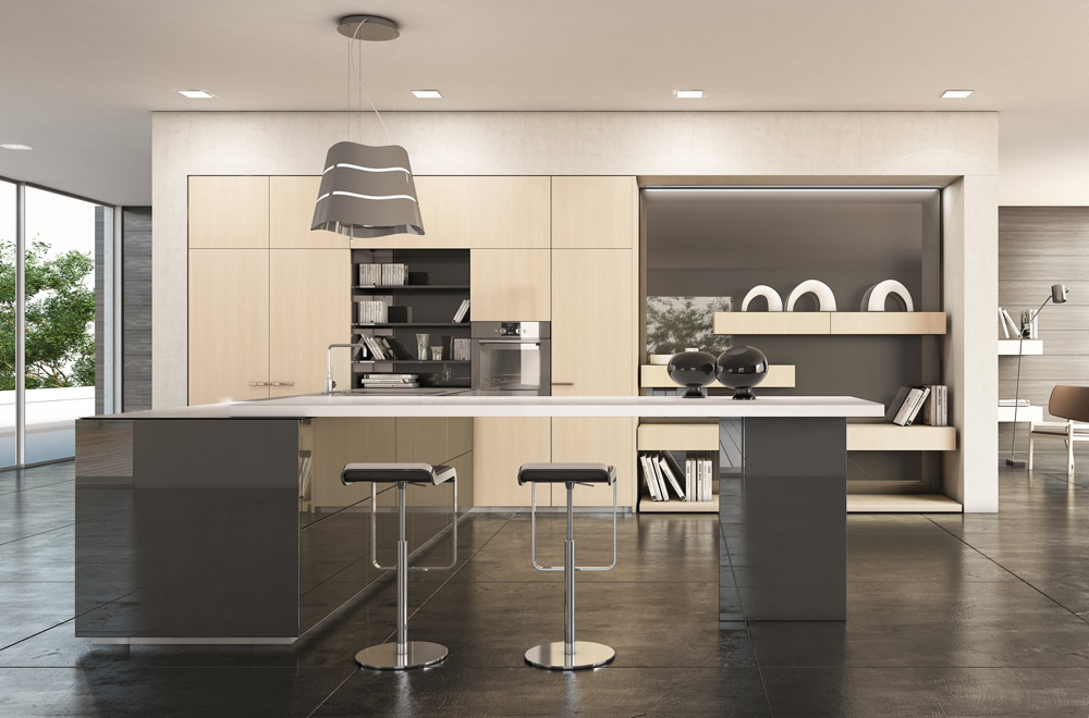 Contemporary-kitchen-cabinets